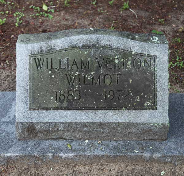 William Vernon Wilmot Gravestone Photo