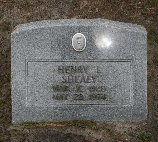 Henry L. Shealy Gravestone Photo