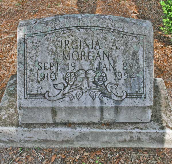 Virginia A. Morgan Gravestone Photo