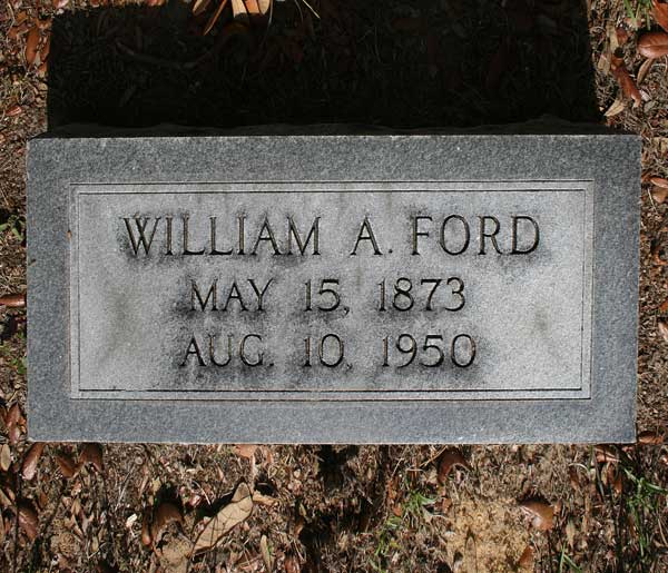 William A. Ford Gravestone Photo