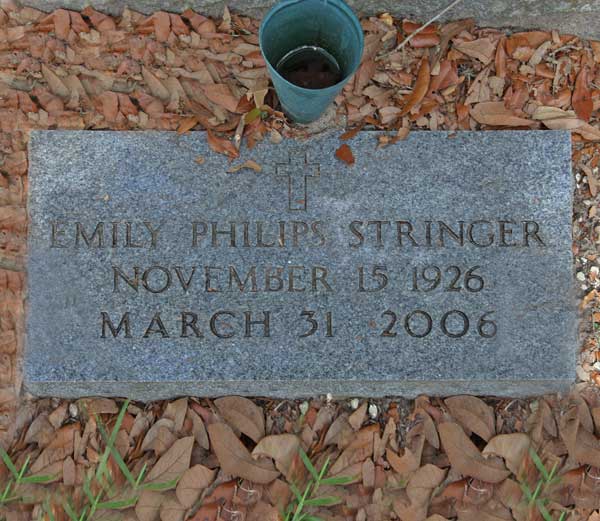 Emily Philips Stringer Gravestone Photo