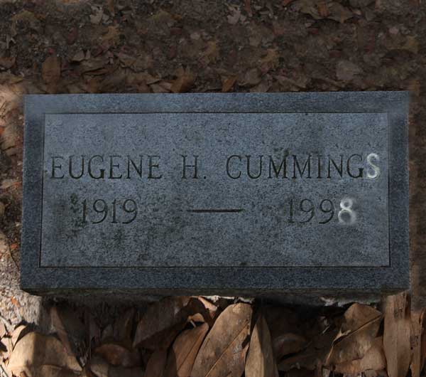 Eugene H. Cummings Gravestone Photo