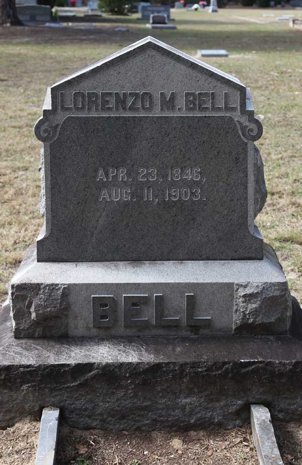 Lorenzo M. Bell Gravestone Photo