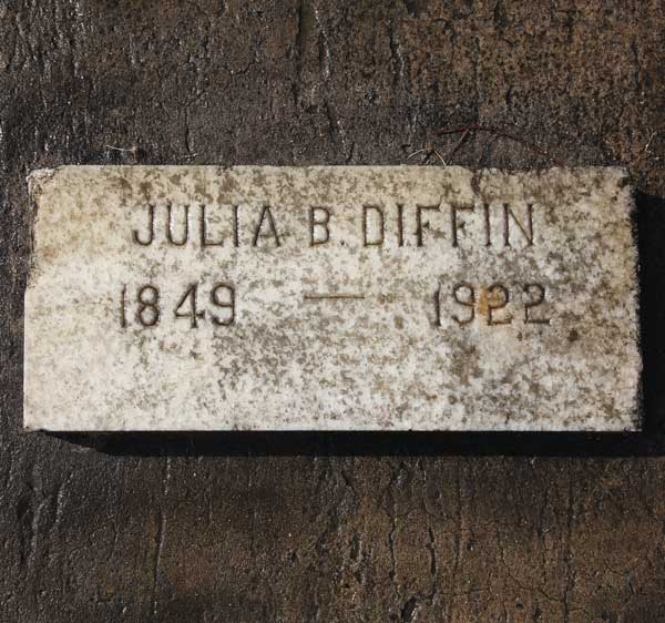 Julia B. Diffin Gravestone Photo