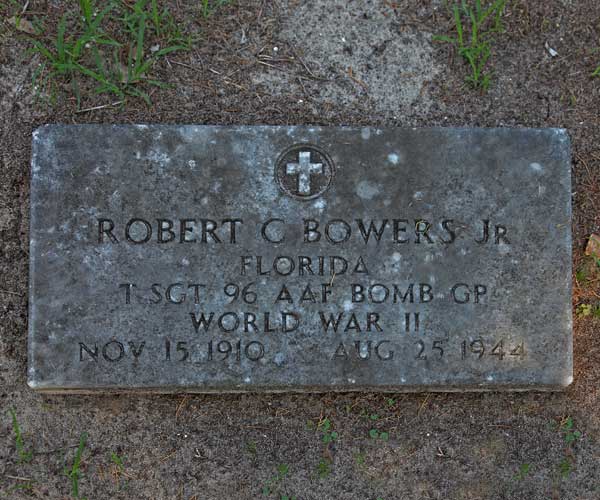 Robert C. Bowers Gravestone Photo