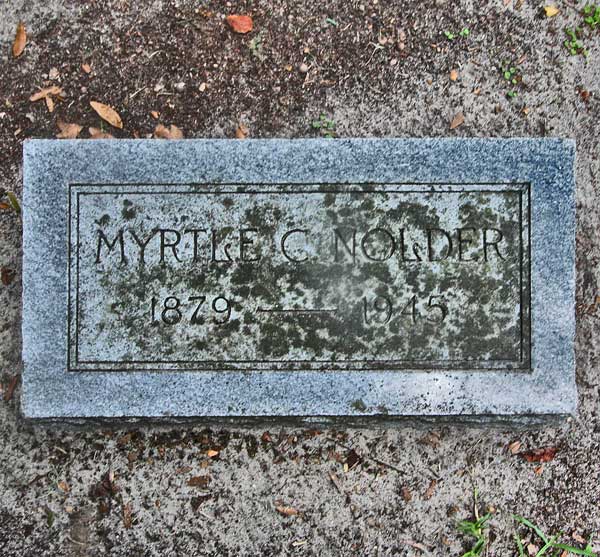 Myrtle C. Nolder Gravestone Photo