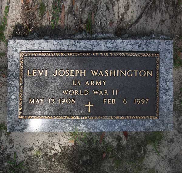 Levi Joseph Washington Gravestone Photo