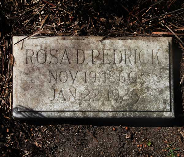 Rosa D. Pedrick Gravestone Photo