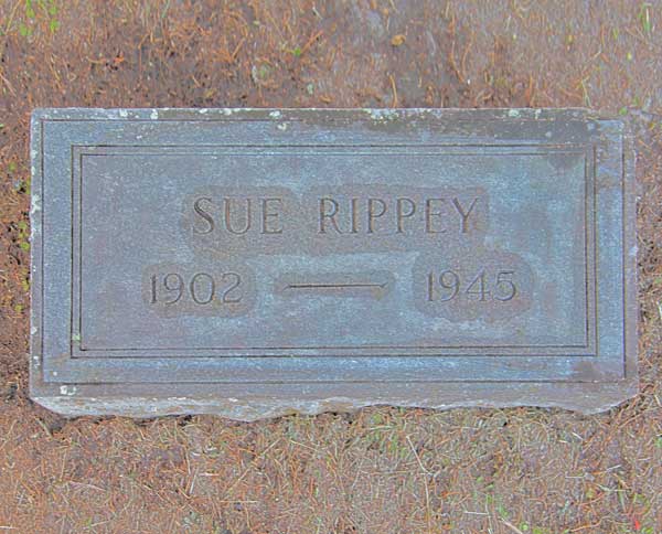 Sue Rippey Gravestone Photo