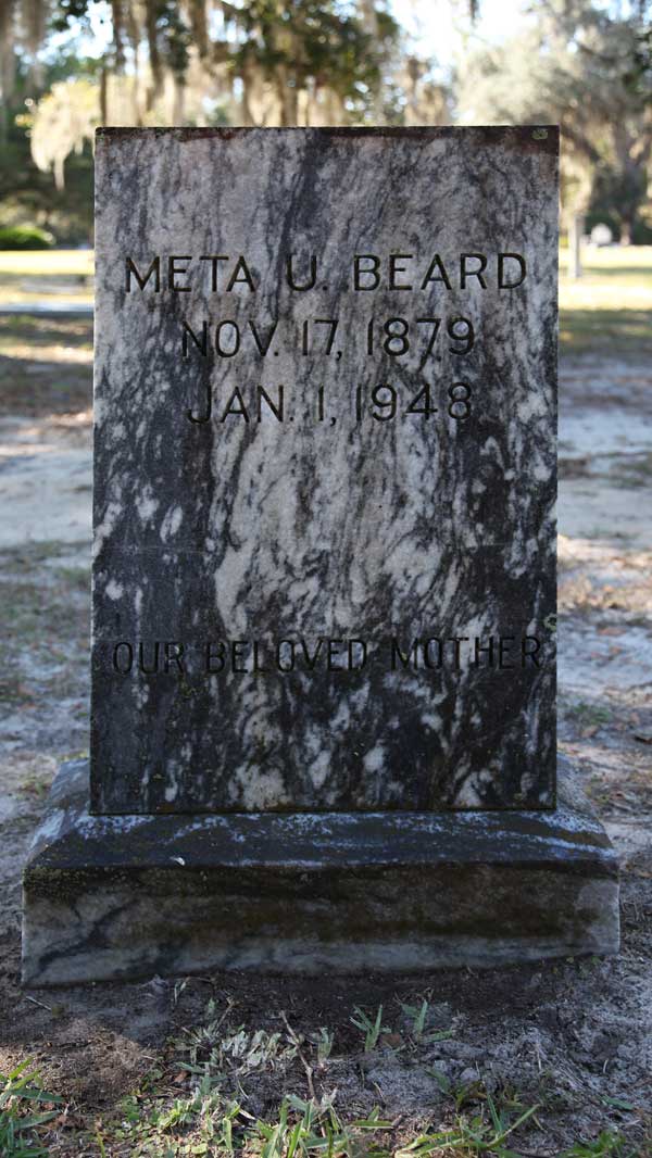 Meta U. Beard Gravestone Photo