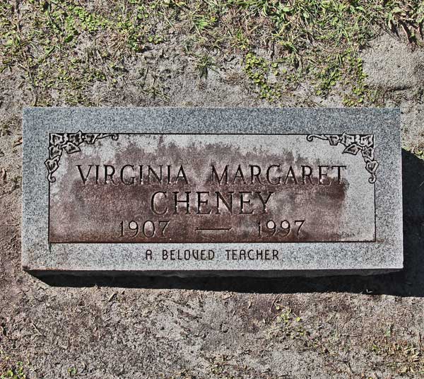 Virginia Margaret Cheney Gravestone Photo