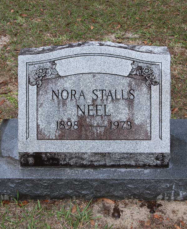 Nora Stalls Neel Gravestone Photo
