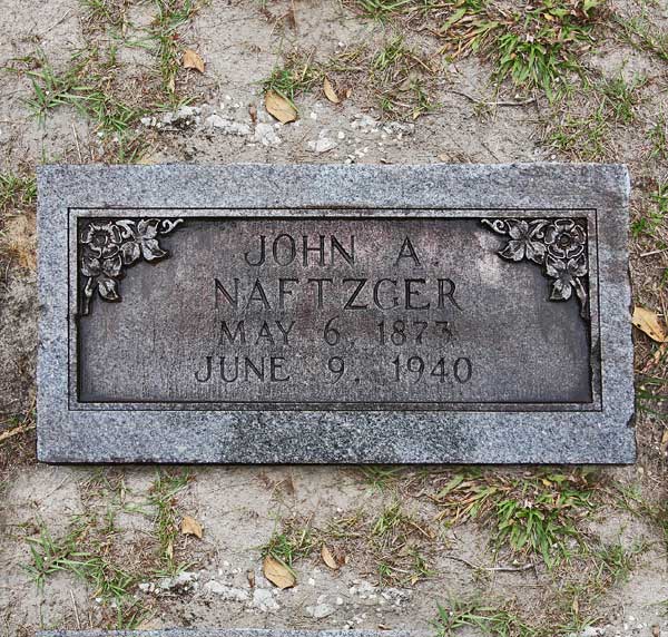 John A. Naftzger Gravestone Photo