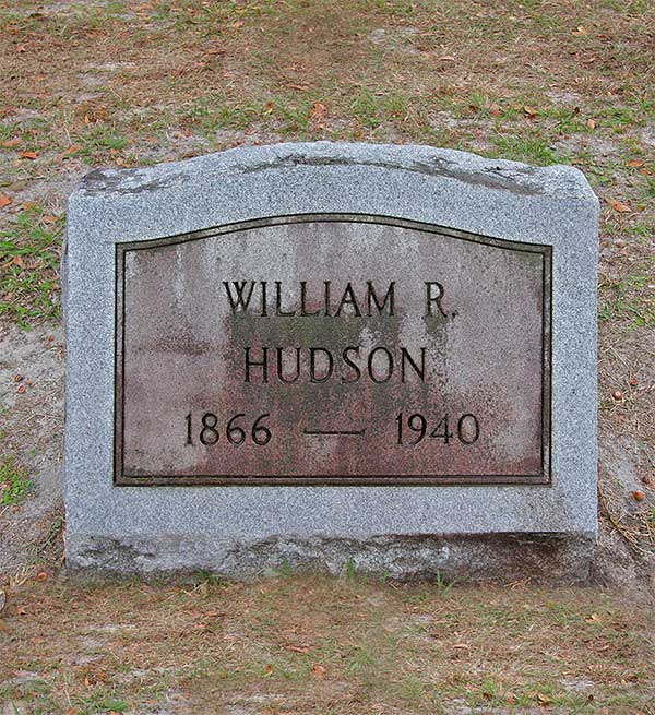 William R. Hudson Gravestone Photo