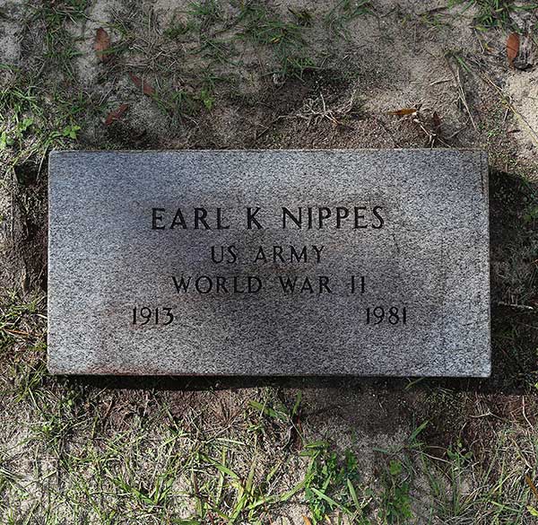 Earl K. Nippes Gravestone Photo