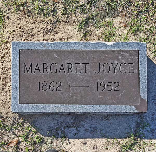 Margaret Joyce Gravestone Photo