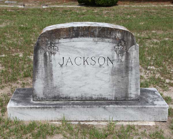  Jackson Family Monument Gravestone Photo
