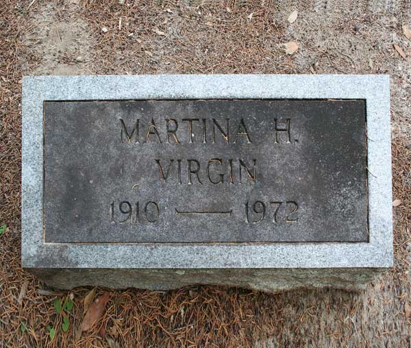 Martina H. Virgin Gravestone Photo