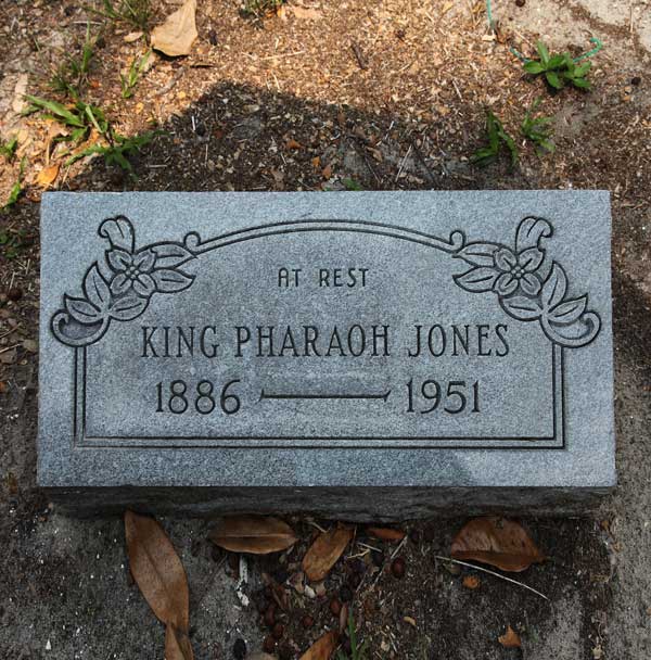 King Pharaoh Jones Gravestone Photo