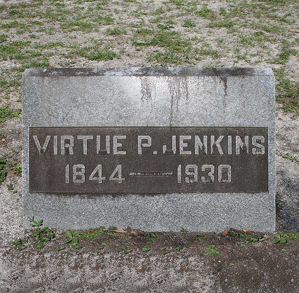 Virtue P. Jenkins Gravestone Photo