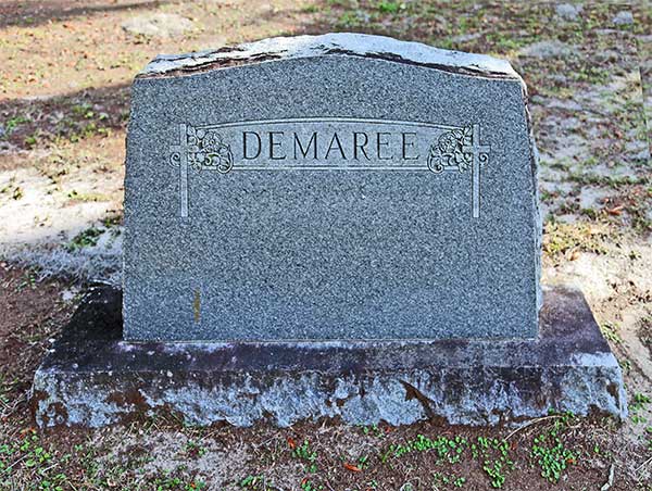  Demaree Family Monument Gravestone Photo