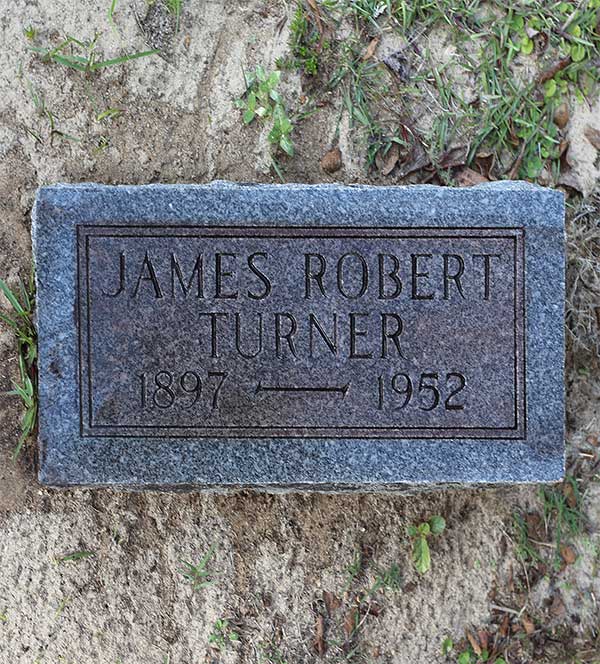 James Robert Turner Gravestone Photo