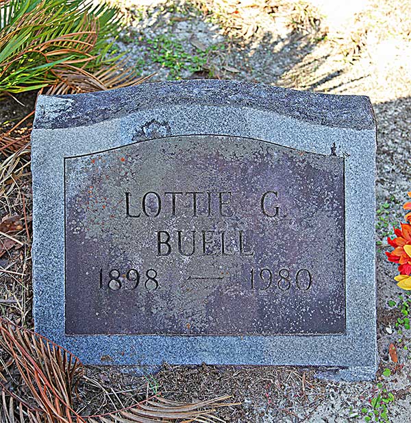 Lottie G. Buell Gravestone Photo
