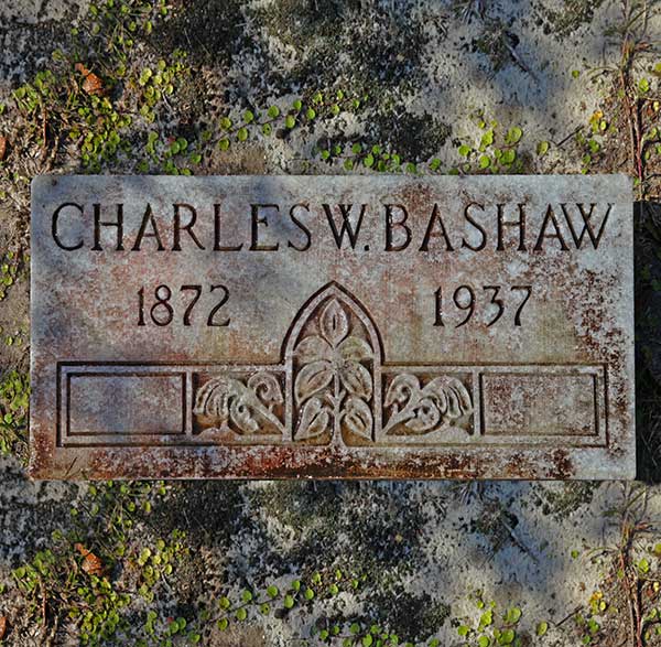Charles W. Bashaw Gravestone Photo