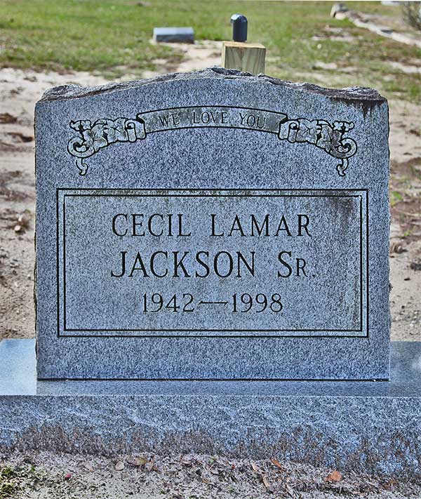 Cecil Lamar Jackson Gravestone Photo