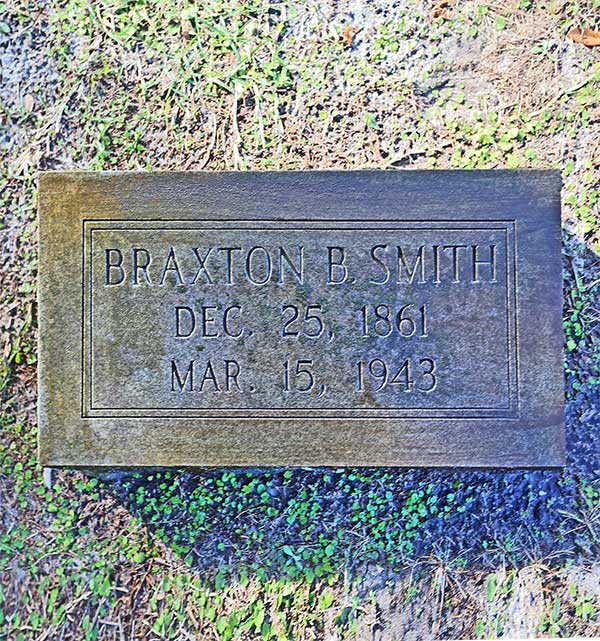 Braxton B. Smith Gravestone Photo
