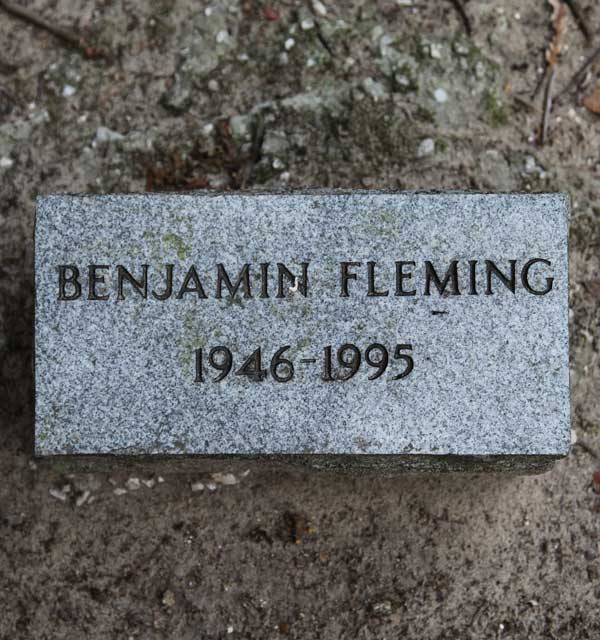 Benjamin Fleming Gravestone Photo