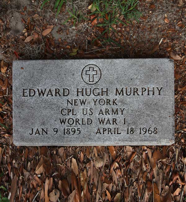Edward Hugh Murphy Gravestone Photo