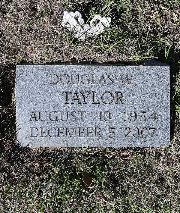 Douglas W. Taylor Gravestone Photo