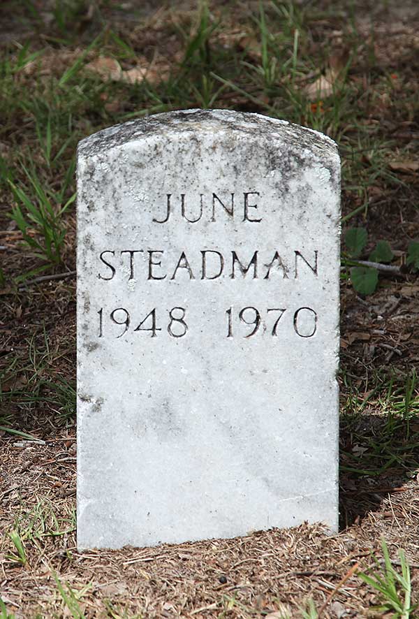 June Steadman Gravestone Photo