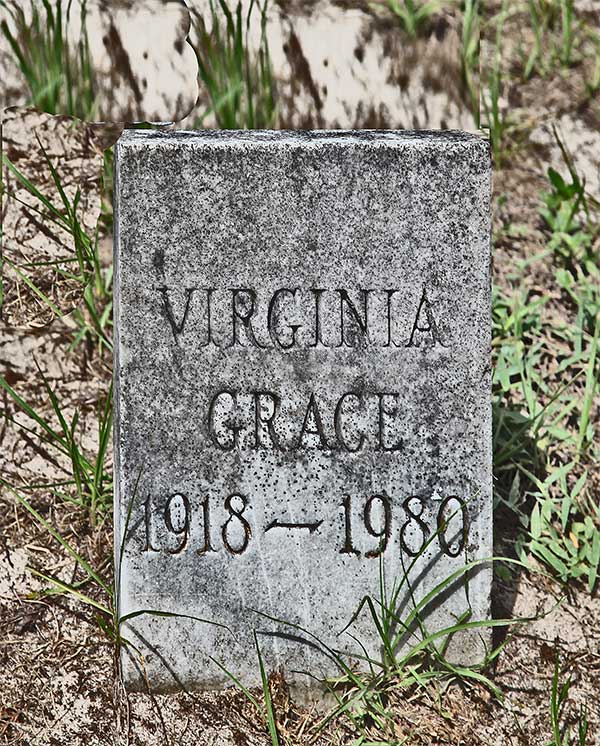 Virginia Grace Gravestone Photo