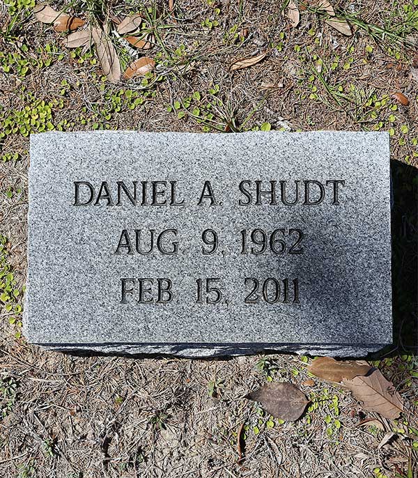 Daniel A. Shudt Gravestone Photo