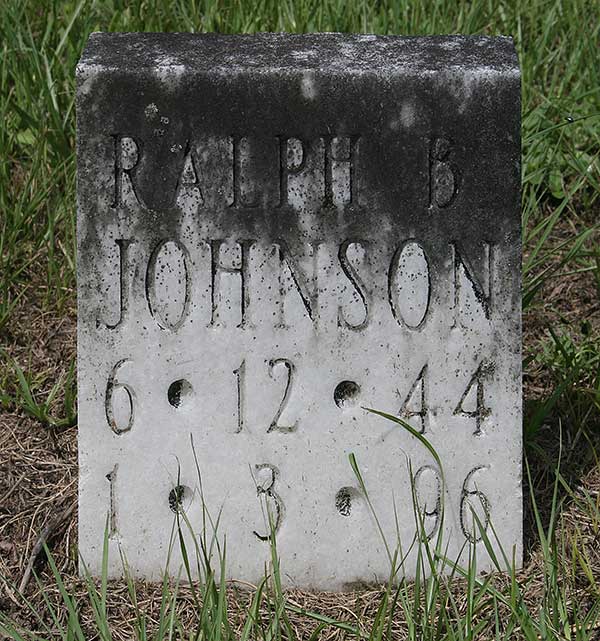 Ralph B. Johnson Gravestone Photo
