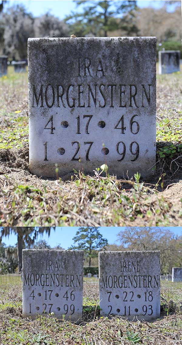 Ira Morgenstern Gravestone Photo