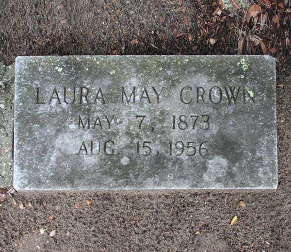 Laura May Crown Gravestone Photo