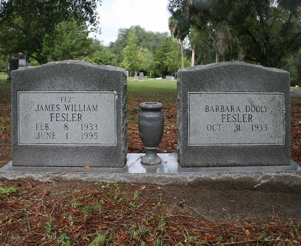 James William & Barbara Dooly Fesler Gravestone Photo