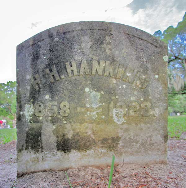 H.H. Hankins Gravestone Photo