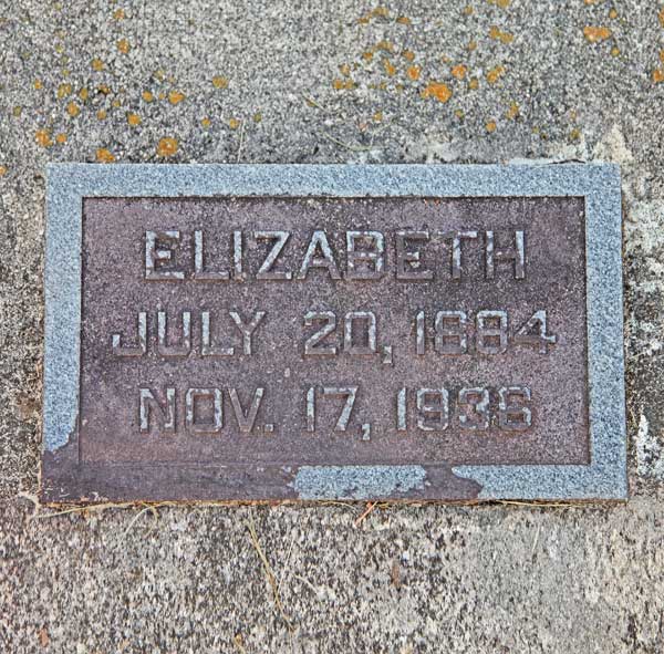 Elizabeth Toole Gravestone Photo