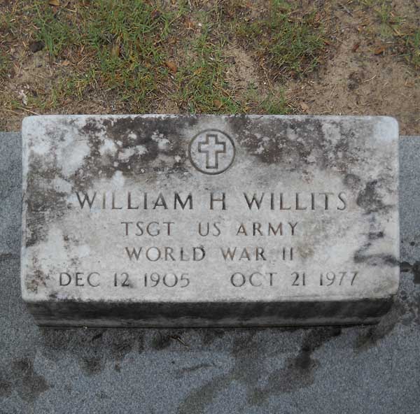 William H. Willits Gravestone Photo