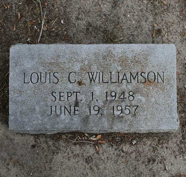 Louis C. Williamson Gravestone Photo