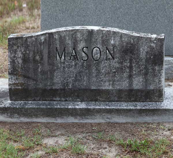 Mason family Gravestone Photo