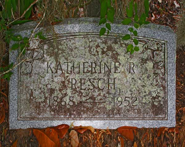 Katherine R. Resch Gravestone Photo