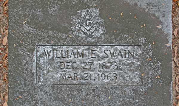 William E. Swain Gravestone Photo