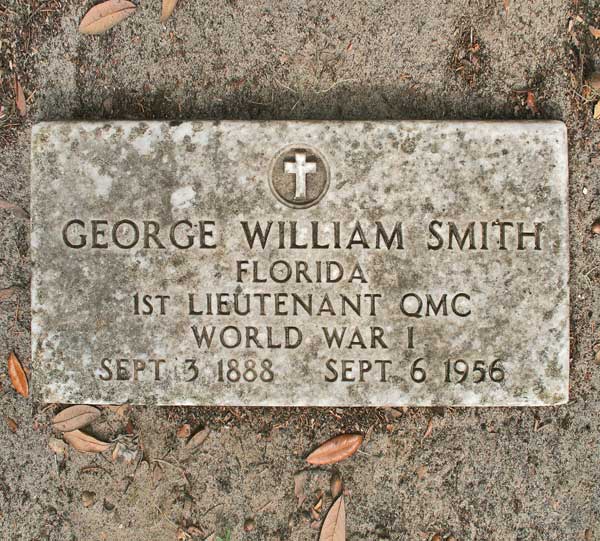 George William Smith Gravestone Photo