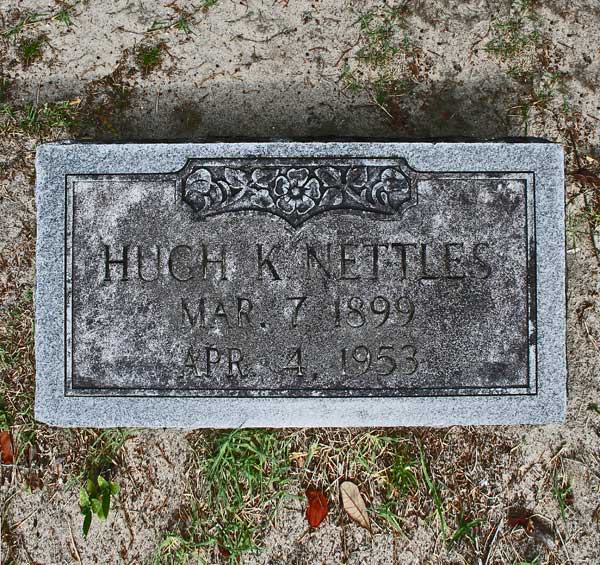 Hugh K. Nettles Gravestone Photo