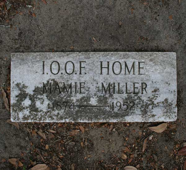 Mamie Miller Gravestone Photo
